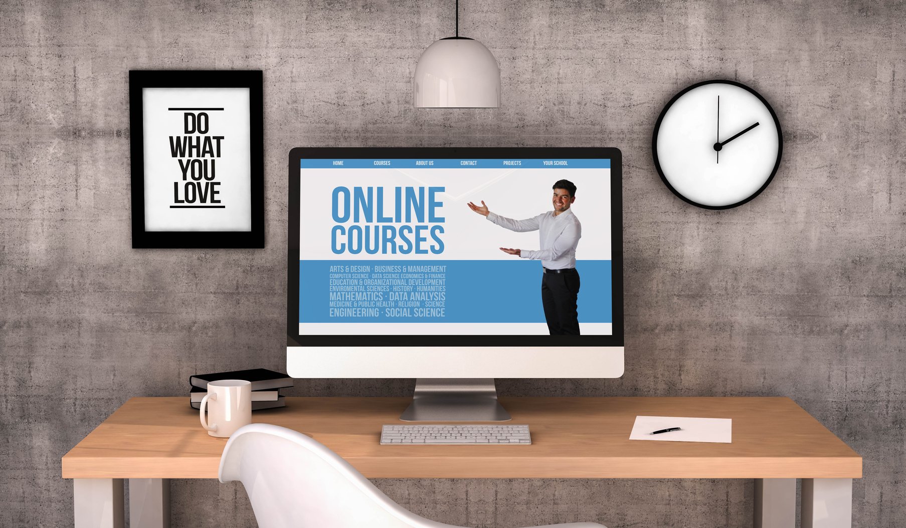 workspace computer online courses